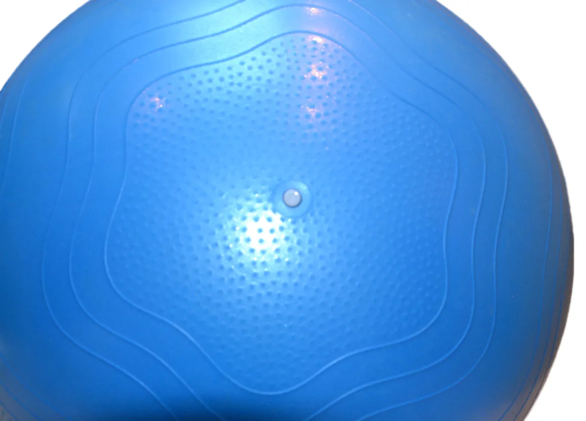 М'яч для фітнесу Active Point PVC 65 см Синій