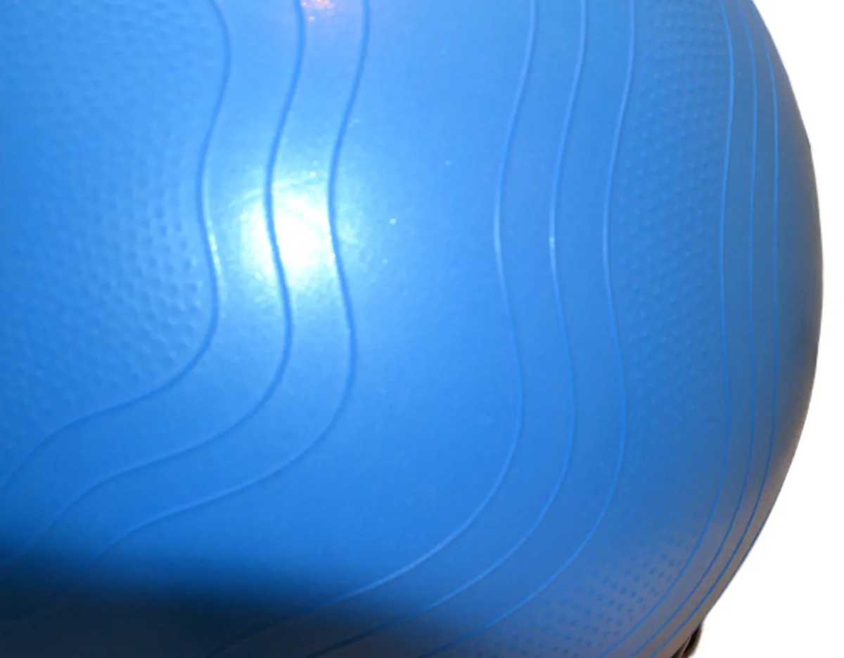 М'яч для фітнесу Active Point PVC 65 см Синій