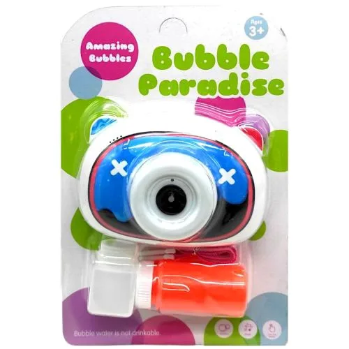 Камера с мыльными пузырями MIC Bubble Paradise с подсветкой и звуковыми эффектами для детей от 3 лет