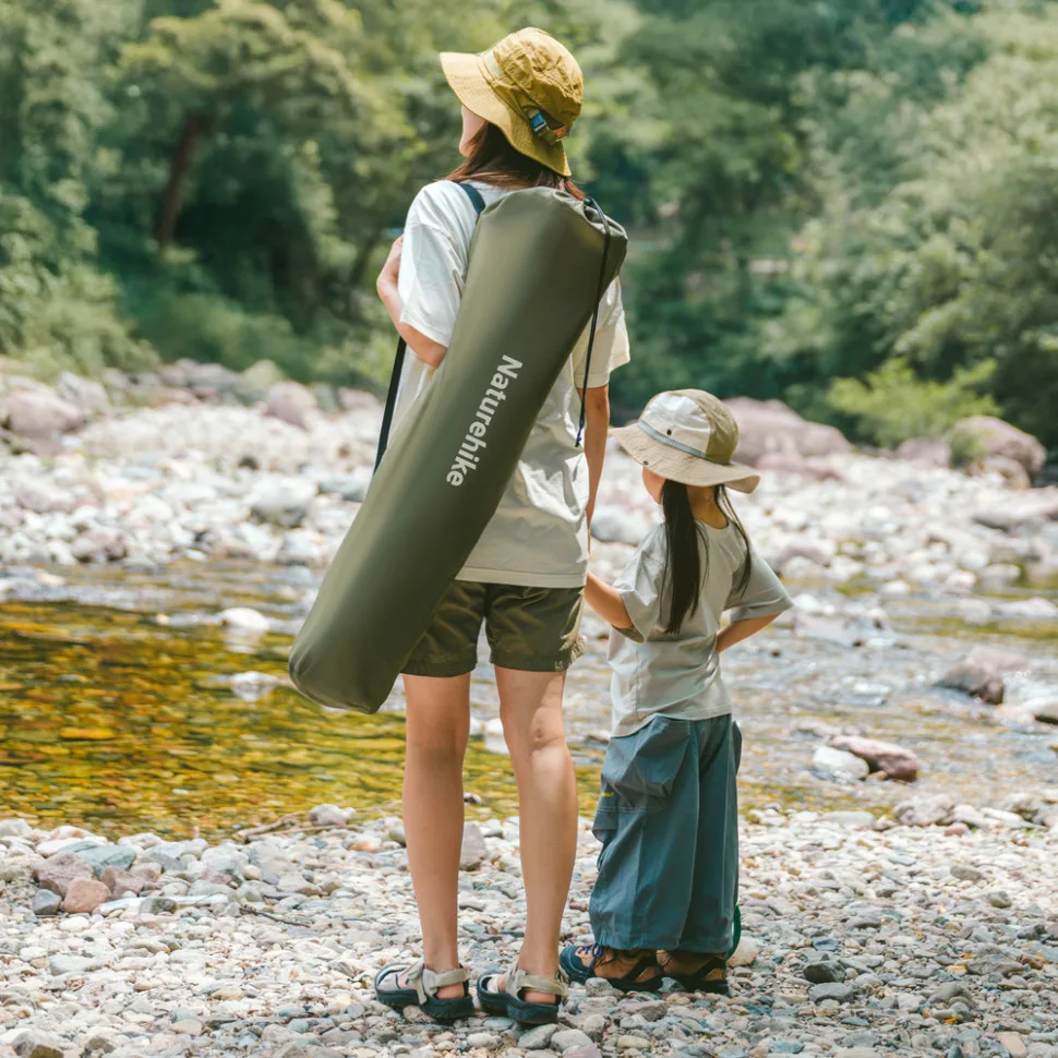 Крісло-шезлонг складане Naturehike сталь 147х78,5х82 см хакі