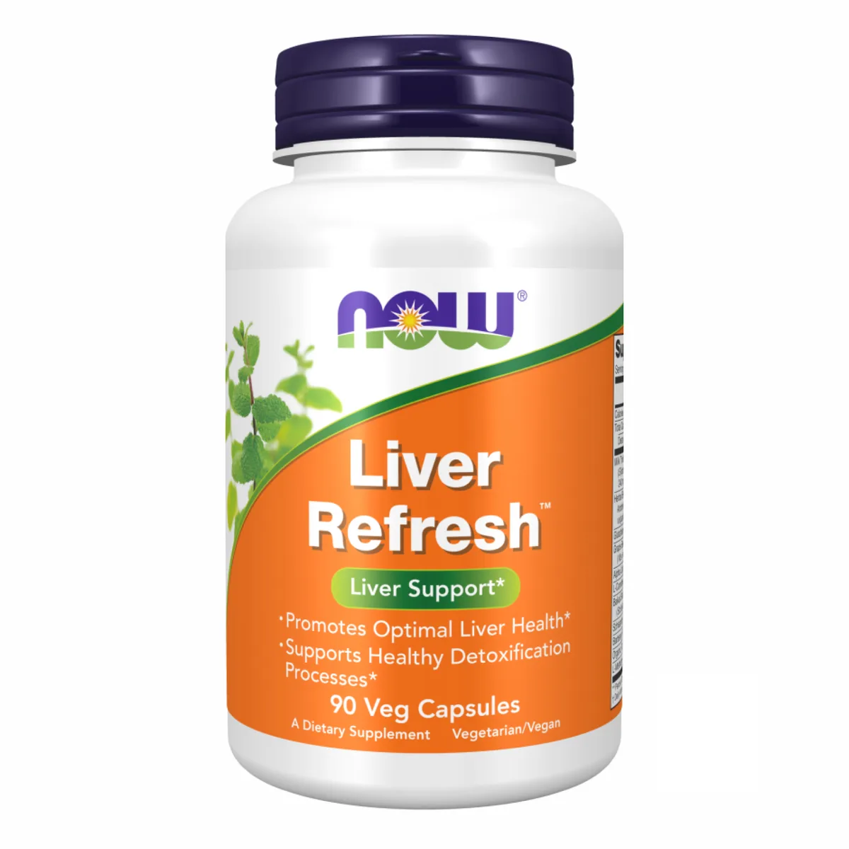 Now Foods Liver Refresh 90 капсул вегетаріанські для здоров'я печінки