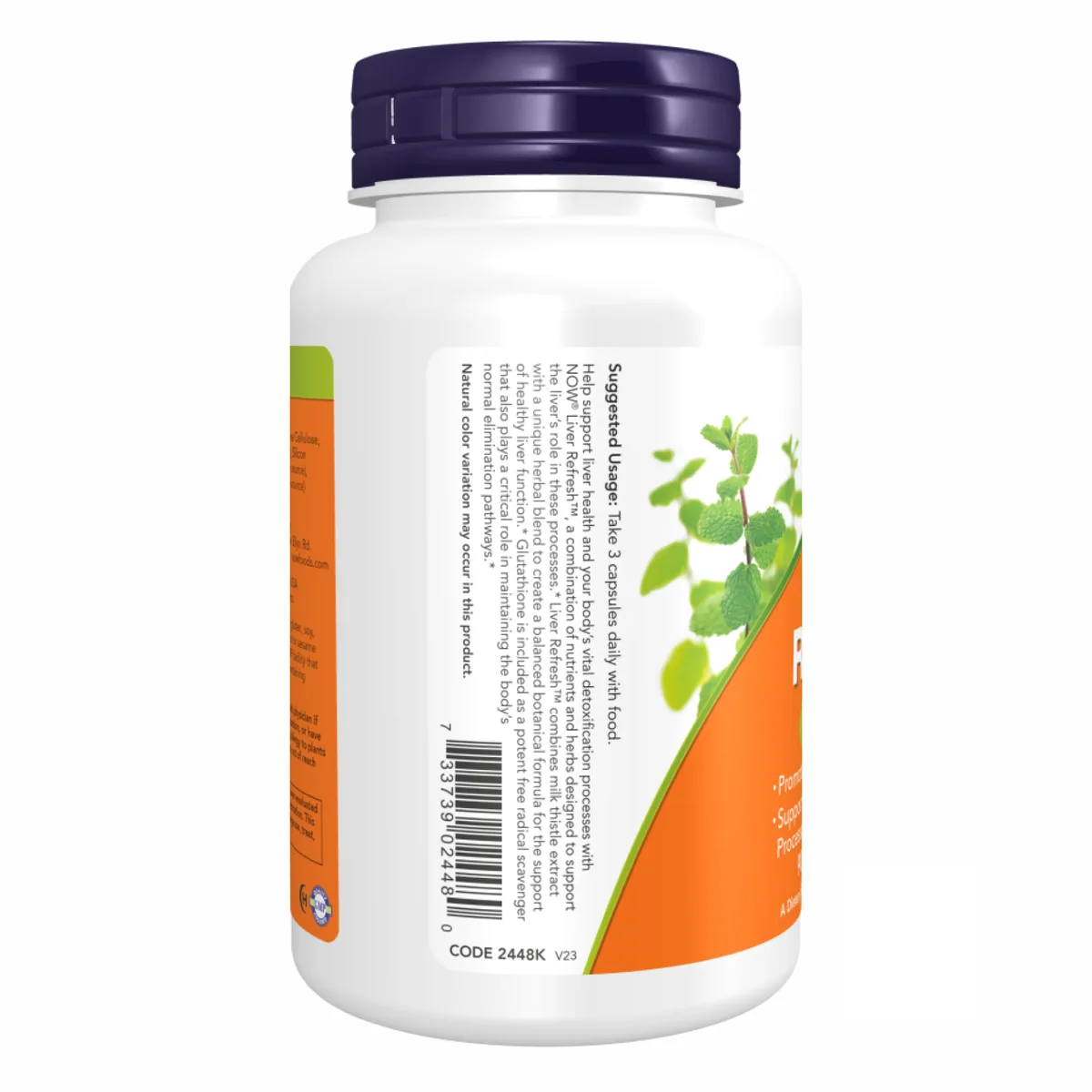 Now Foods Liver Refresh 90 капсул вегетаріанські для здоров'я печінки