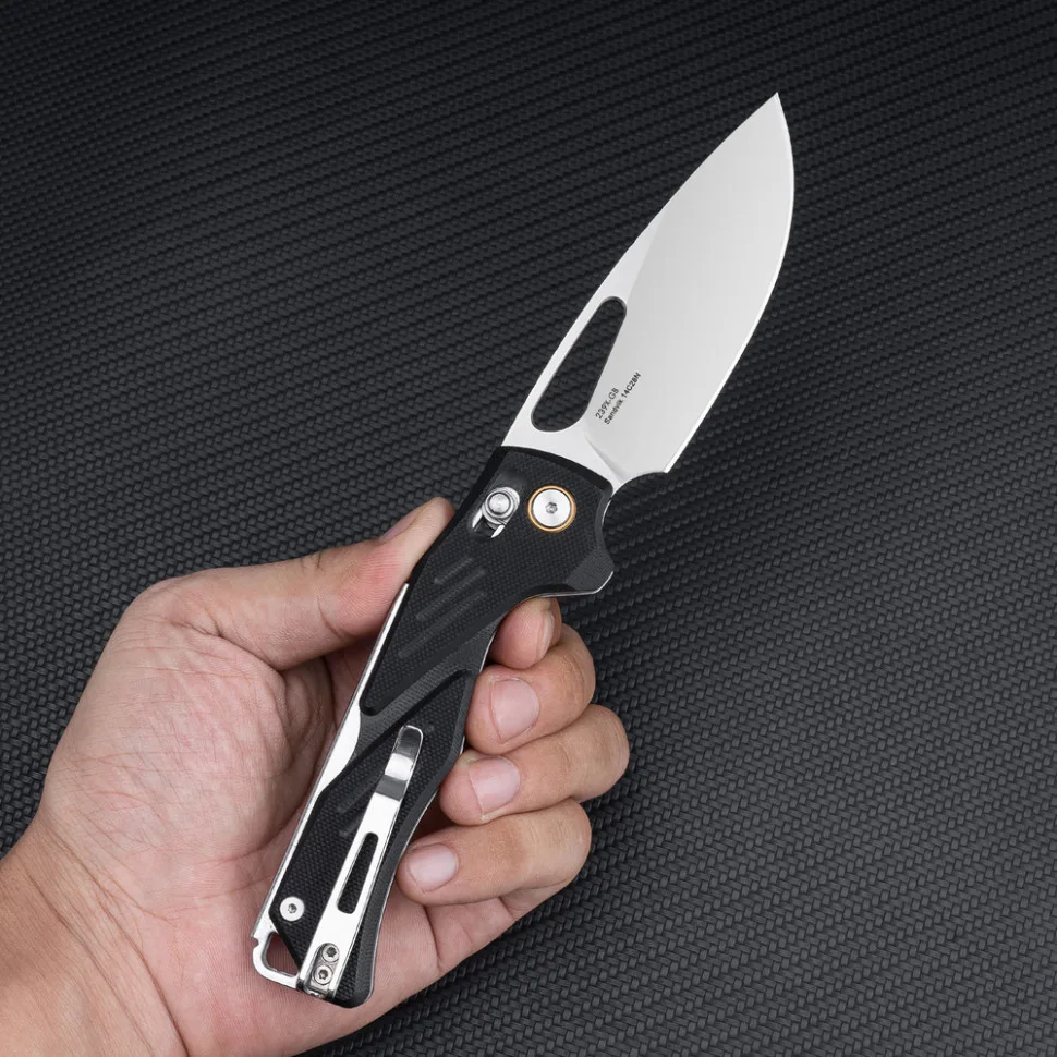 Ніж складаний SRM 14C28N 212 мм чорний G10