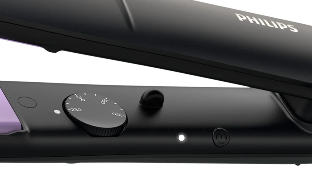 Випрямляч волосся Philips Series 3000, 10 температурних режимів, 160-230°C, керамічне покриття, чорний.
