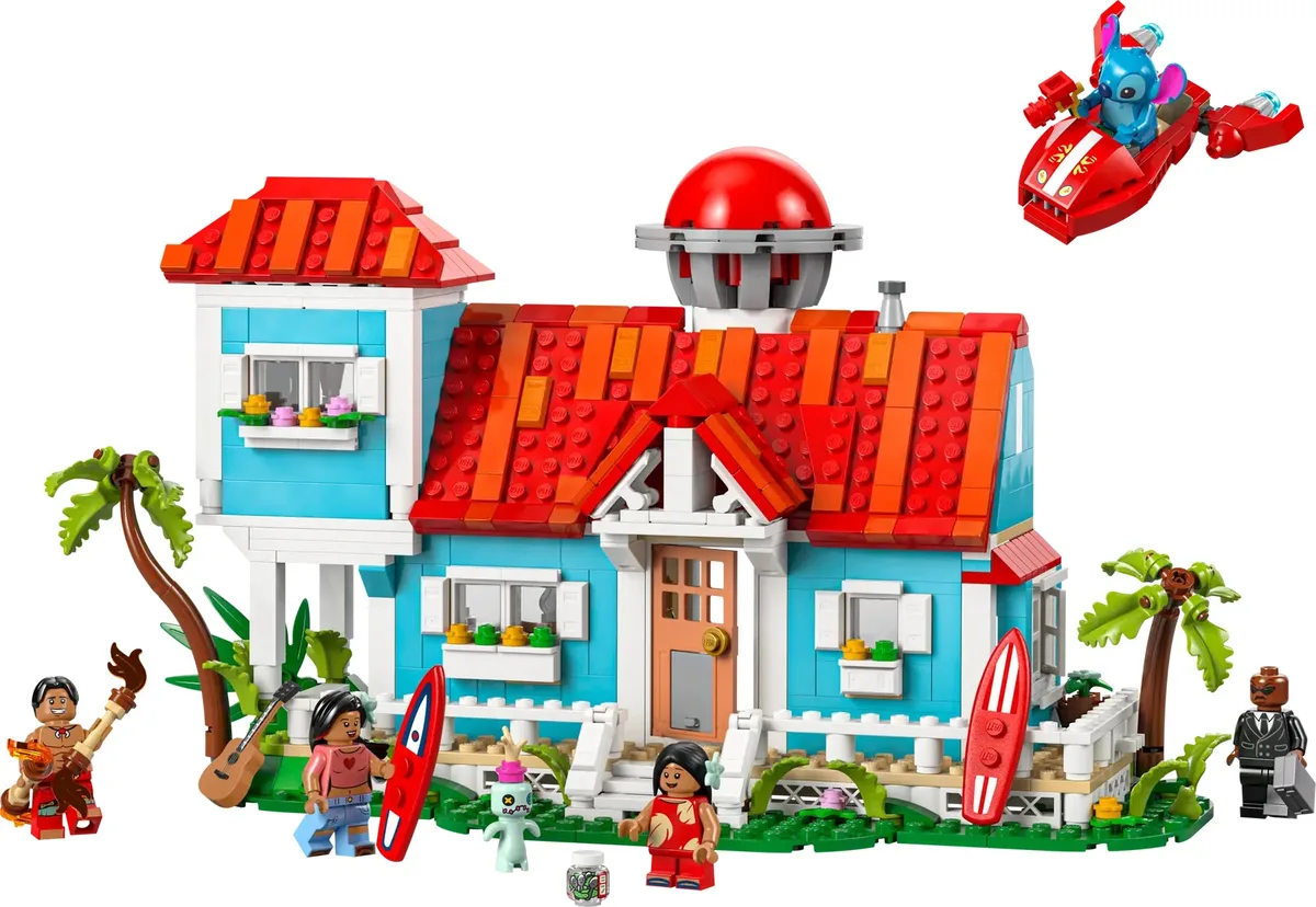 Конструктор LEGO Disney Classic Пляжний будинок Ліло і Стіч
