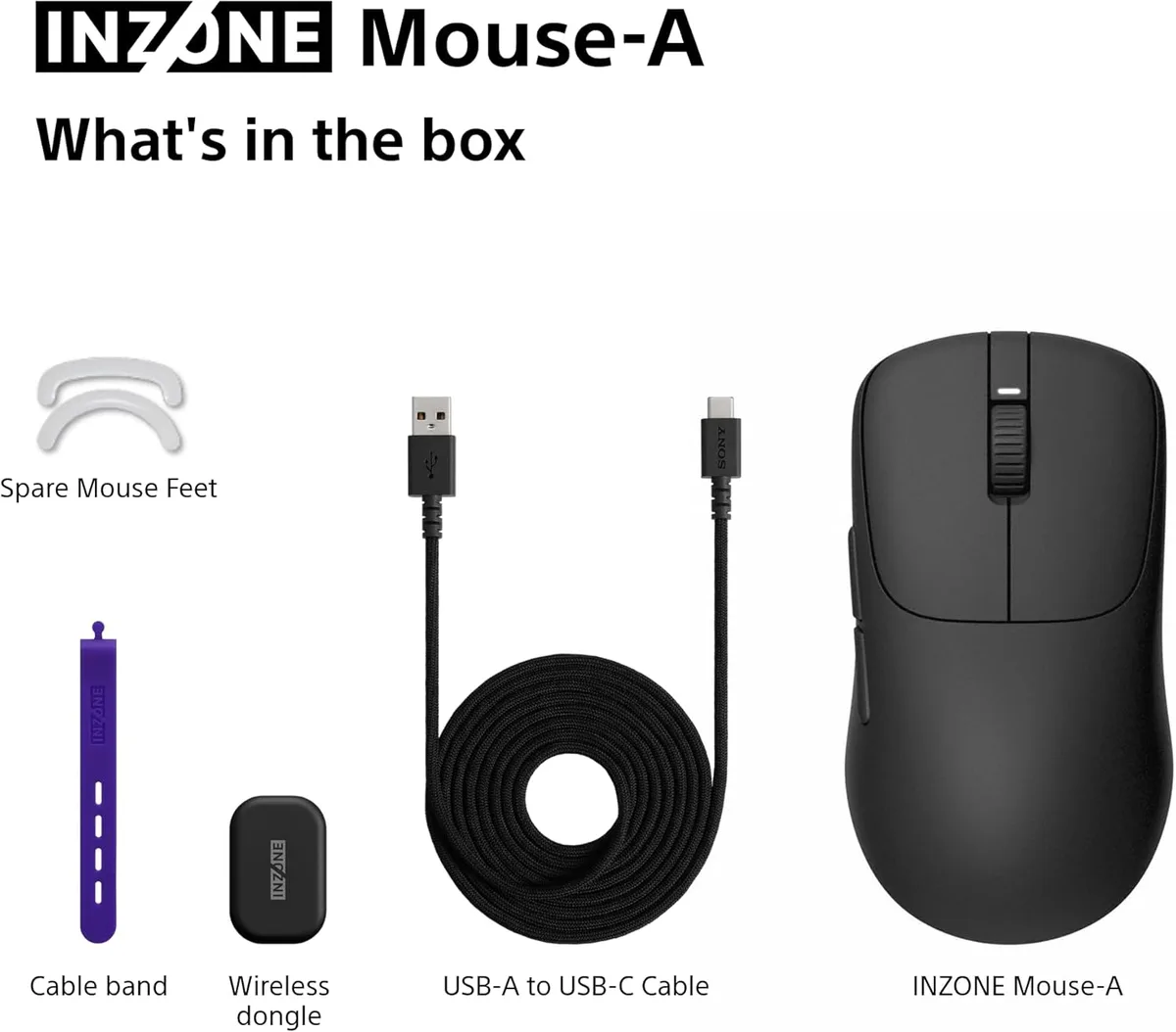 Миша ігрова Sony INZONE Wireless