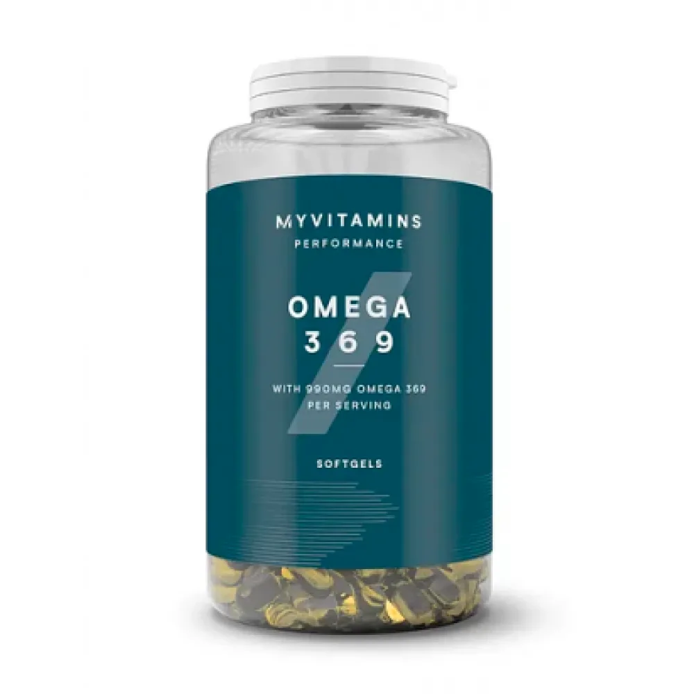 Омега 3 6 9 Myprotein капсули 120 шт суміш риб'ячих та рослинних жирів