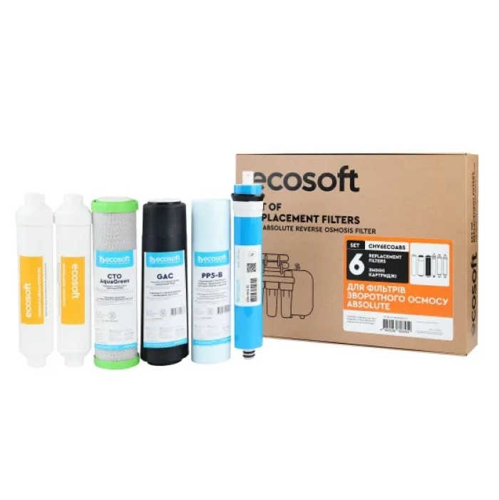 Комплект фільтрів Ecosoft Absolute (на 12 місяців)