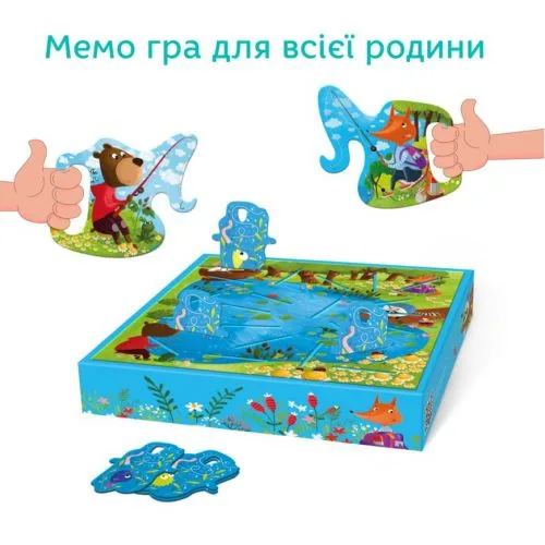 Настільна гра Dodo Fundo fishing розвиваюча для всієї родини