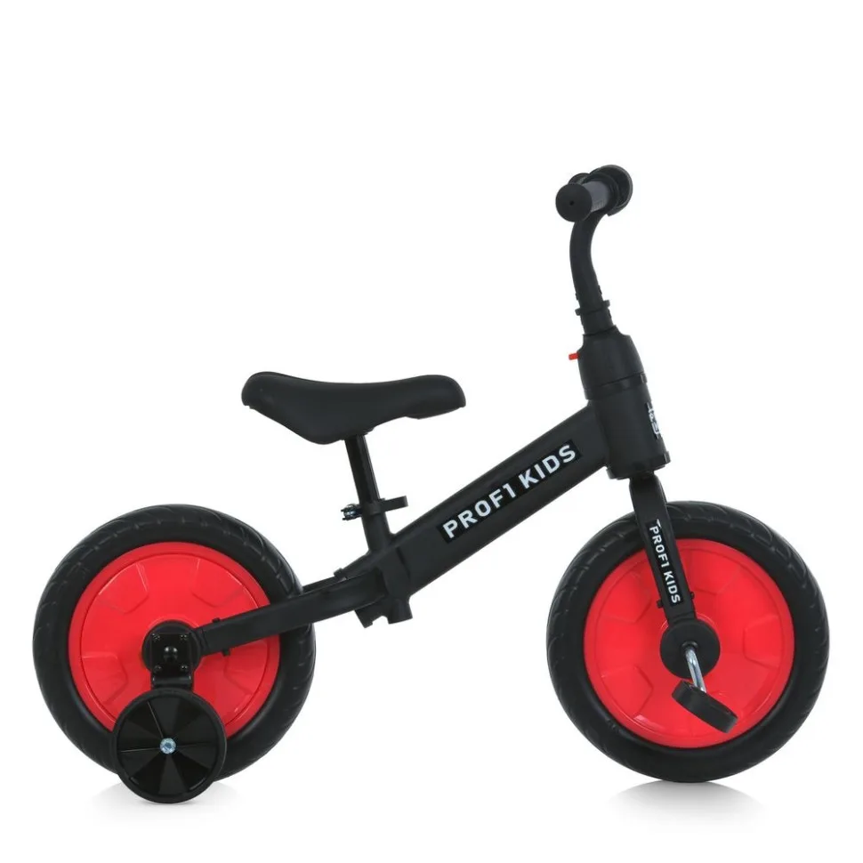 Дитячий беговел PROFI KIDS сталь 12 дюймів червоний