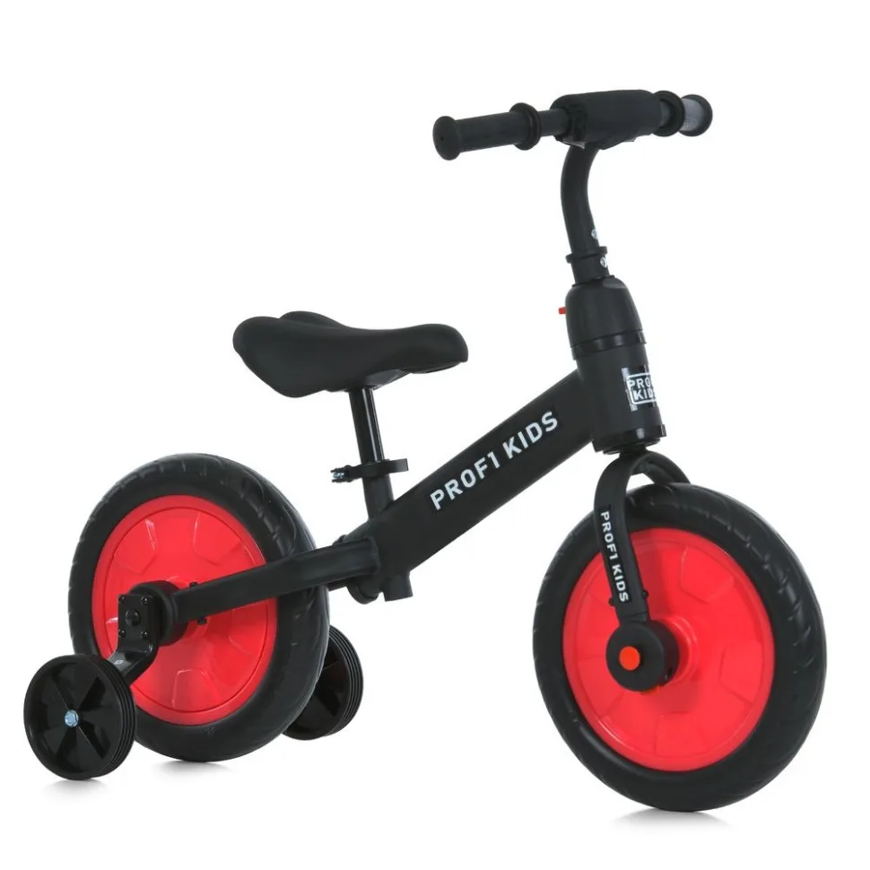 Дитячий беговел PROFI KIDS сталь 12 дюймів червоний
