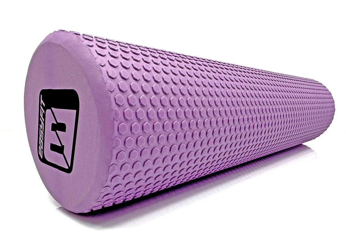 Масажний ролик EasyFit EVA 60 см Фіолетовий