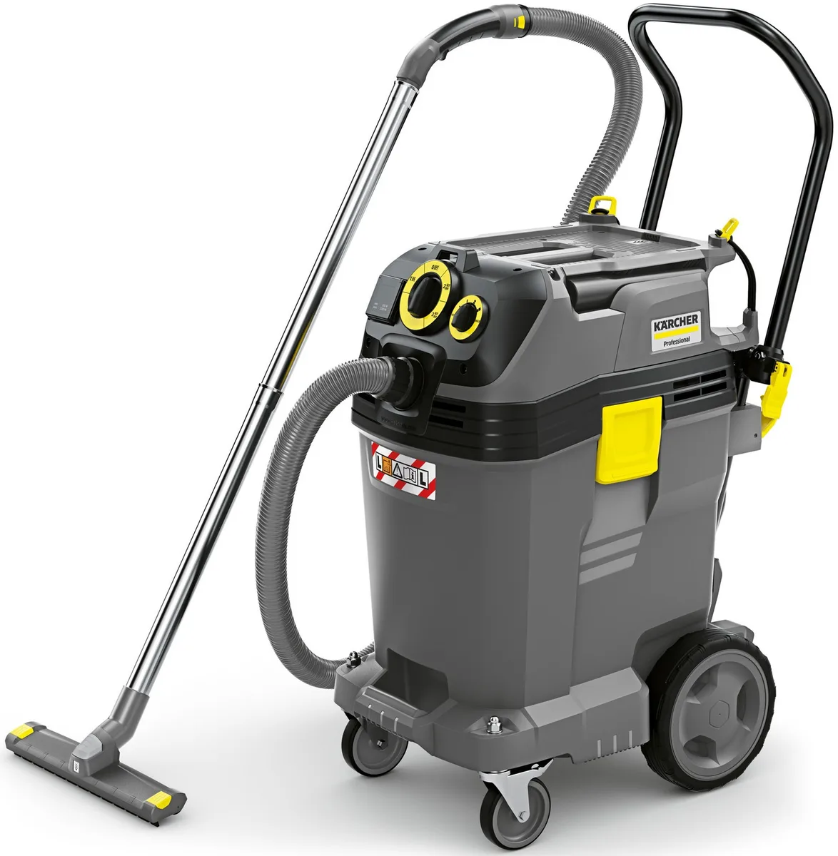 Промисловий пилосос Karcher NT 50/1 Tact Te L для сухого та вологого прибирання, потужність 1380 Вт, всмоктувальна здатність 27.3