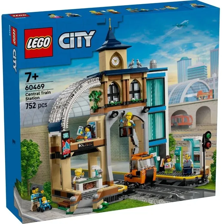 Конструктор LEGO City 752 деталі різнокольоровий 7+