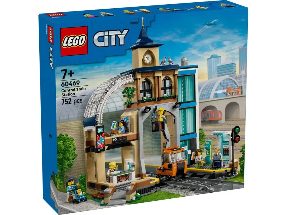 Конструктор LEGO City 752 деталі різнокольоровий 7+