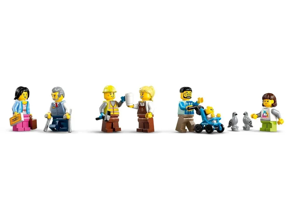 Конструктор LEGO City 752 деталі різнокольоровий 7+