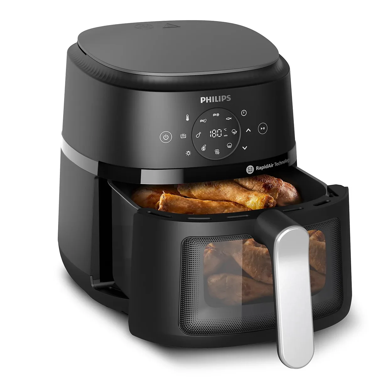 Мультипіч Philips Ovi Digital, 1500Вт, чаша на 4.2л, сенсорне управління, 13 автоматичних програм, віконце для контролю, пластиков