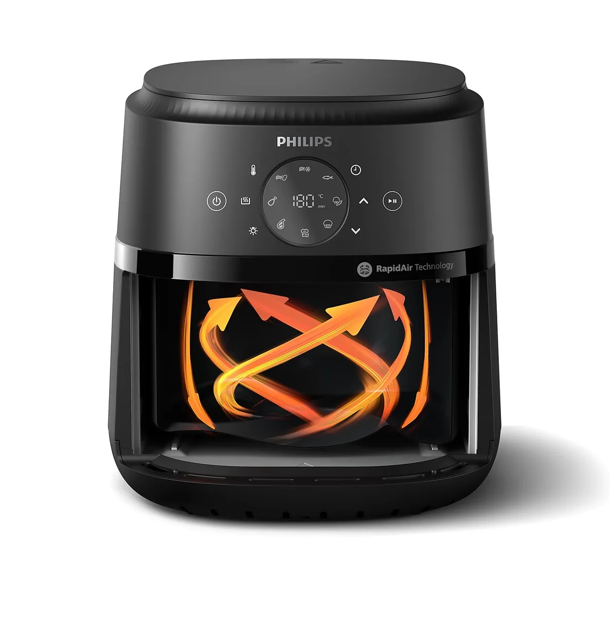 Мультипіч Philips Ovi Digital, 1500Вт, чаша на 4.2л, сенсорне управління, 13 автоматичних програм, віконце для контролю, пластиков