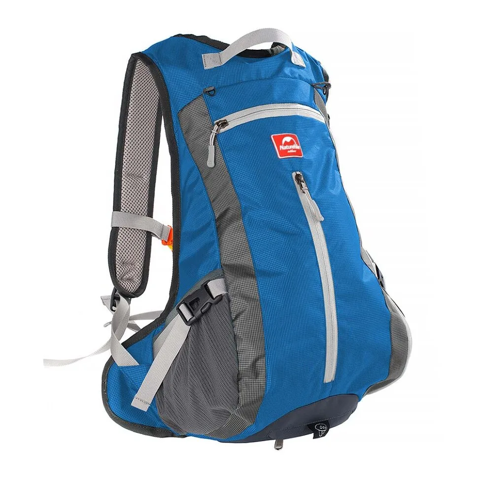 Велорюкзак Naturehike нейлон 15 л блакитний