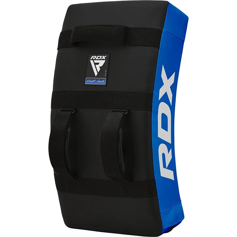 Макивара RDX Inc искусственная кожа 60 см синяя черная