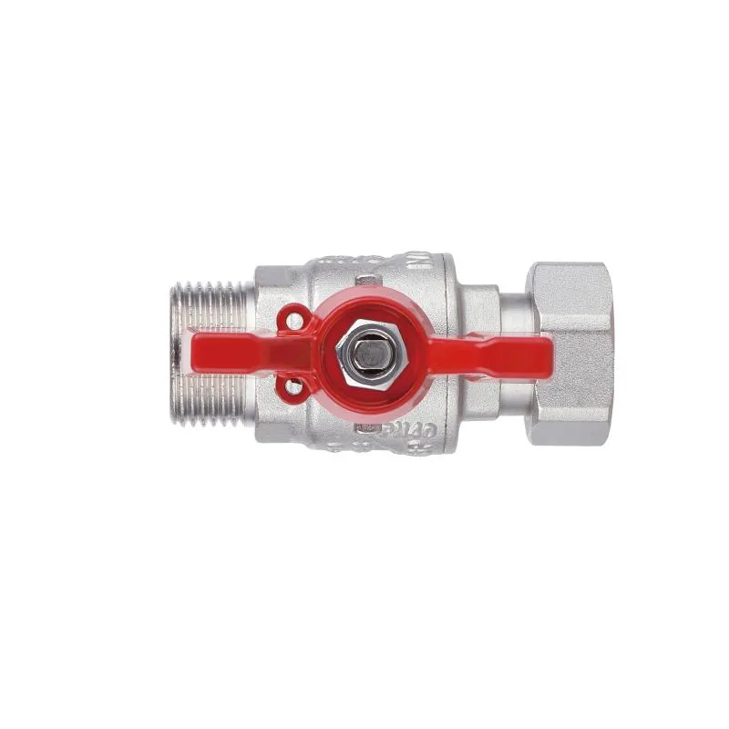 Кран кульовий Thermo Alliance Forte 3/4" латунний нікельований для води
