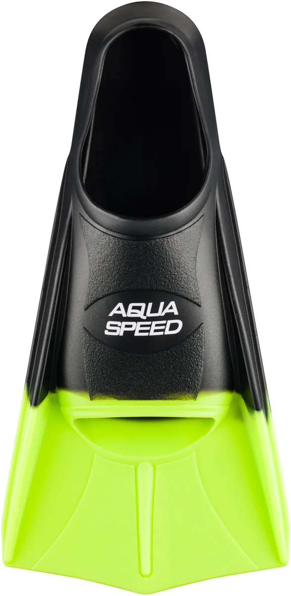 Ласти AQUA SPEED силіконові 43-44 чорні зелені унісекс