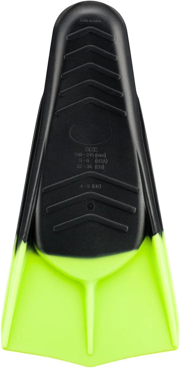 Ласти AQUA SPEED силіконові 43-44 чорні зелені унісекс