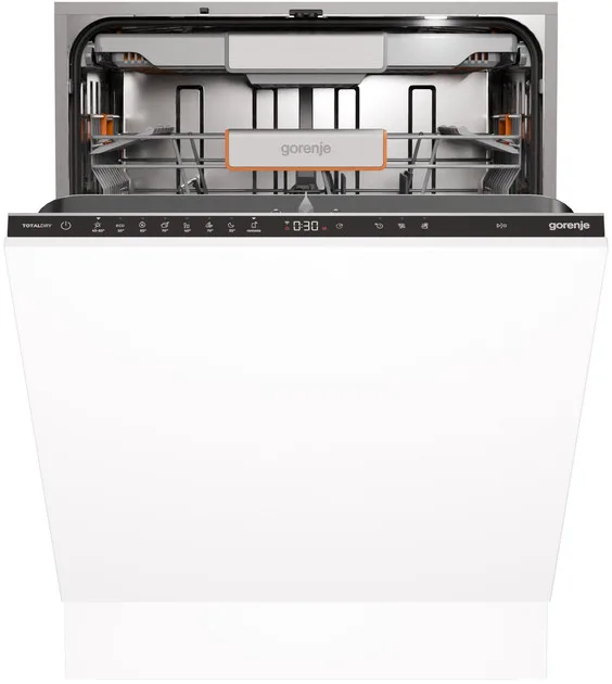 Вбудована посудомийна машина Gorenje, на 16 комплектів, клас енергоефективності A+++, 60 см, з інверторним мотором, Wi-Fi, системо