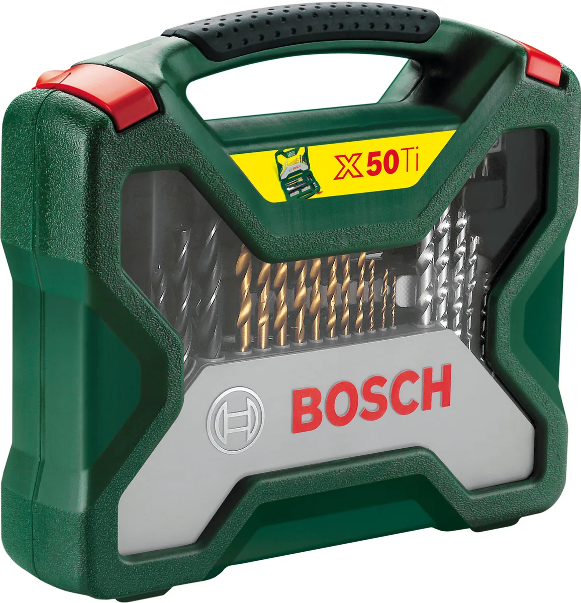 Набір інструментів Bosch Professional X-LINE-50 TITANIUM, 50 одиниць.
