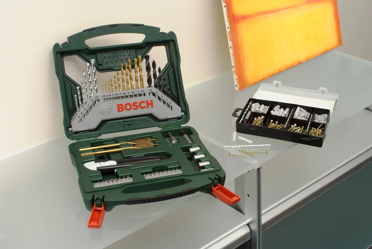 Набір інструментів Bosch Professional X-LINE-50 TITANIUM, 50 одиниць.
