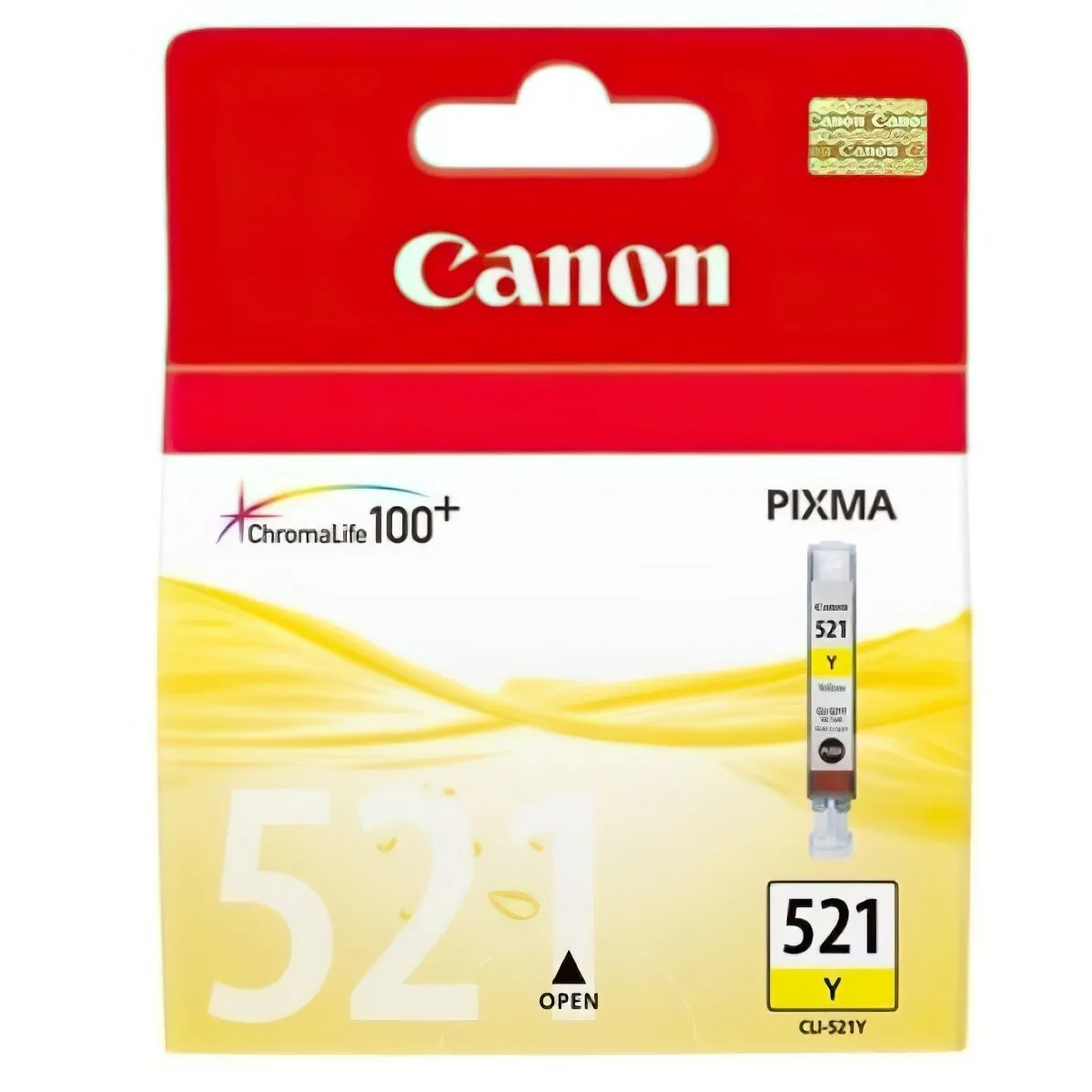 Картридж струменевий Canon CLI-521Y MP540/630 Yellow