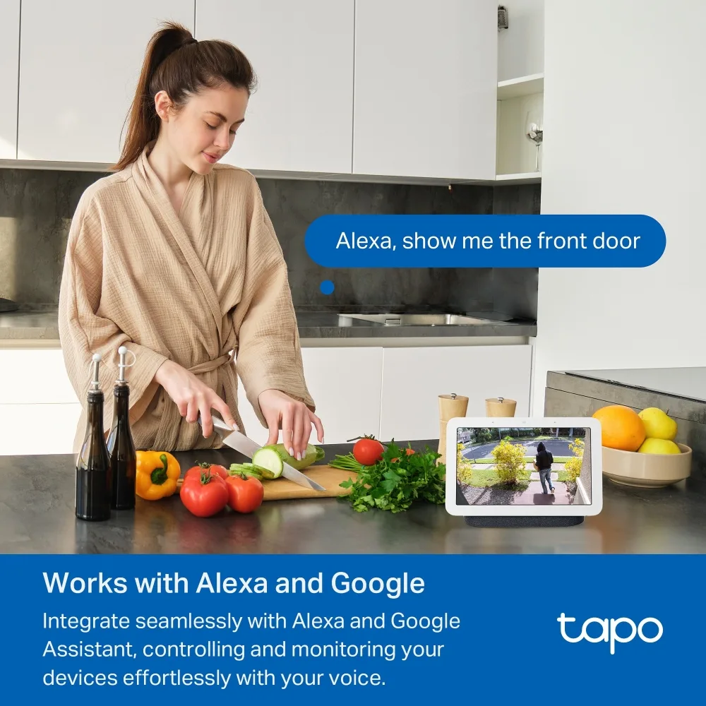 Розумний відеодзвоник з акумулятором TP-LINK Tapo D210