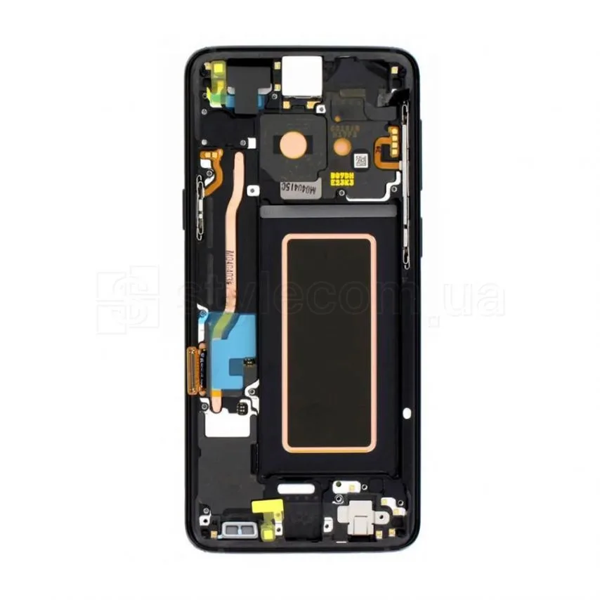 Дисплей Samsung AMOLED 5,8 дюймів чорний з сенсором та рамкою Service Original