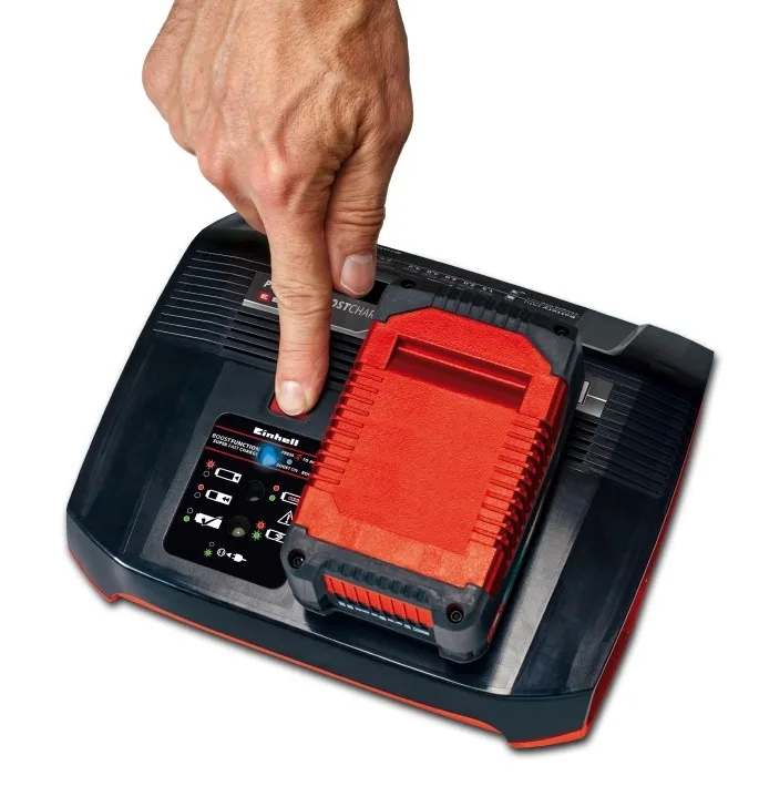 Зарядний пристрій Einhell PXC Boostcharger 3A 18В 8А 0.83кг для акумуляторів.