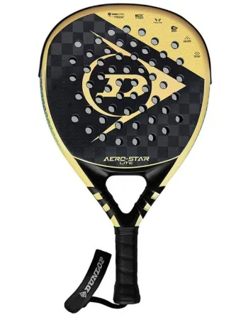 Ракетка для падел тенісу Dunlop EVA доросла чорна