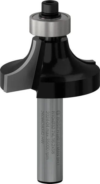 Фреза для карнизів Bosch Professional Std S8 R10 L16.5