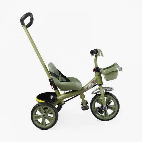 Велосипед 3-х колісний Best Trike з батьківською ручкою 10 дюймів.