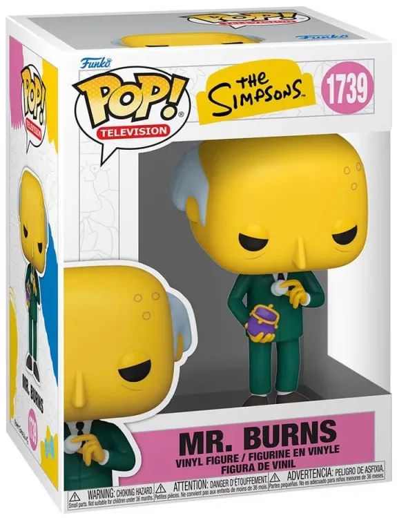 Фигурка Funko POP&Buddy: Симпсоны S11 - Мистер Бёрнс