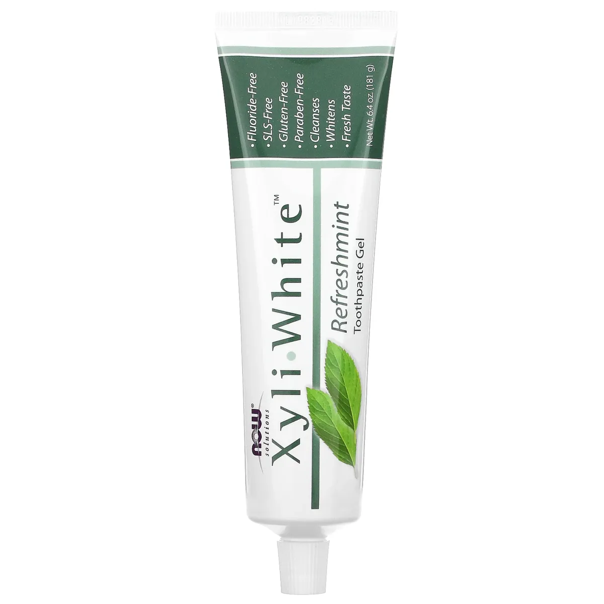 Зубна паста гель Now Foods XyliWhite м'ятна 6,4 унції без фтору SLS