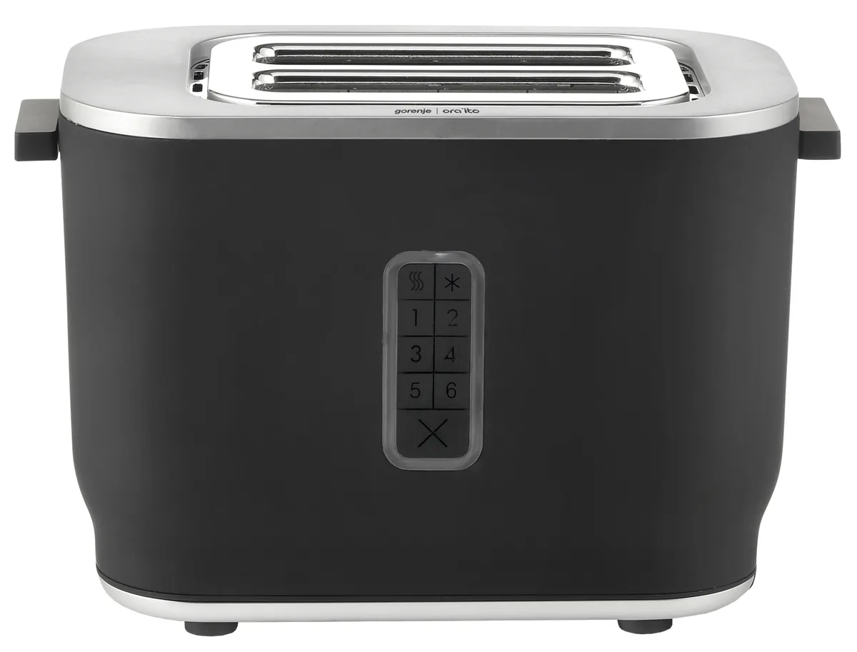 Тостер Gorenje 800 Вт 2 тости пластик чорний 30х20х17 см