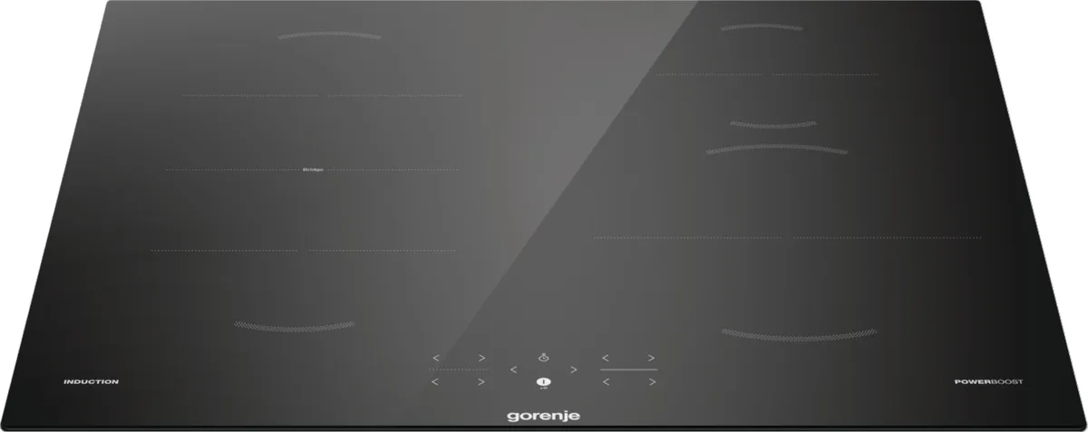 Варильна поверхня Gorenje індукційна 60см чорна TouchControl для кухні з функцією PowerBoost