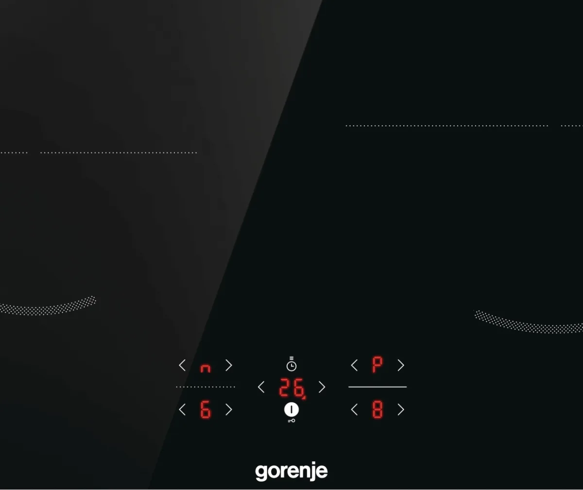 Варильна поверхня Gorenje індукційна 60см чорна TouchControl для кухні з функцією PowerBoost