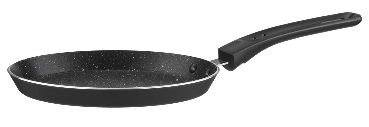 Сковорода для млинців ARDESTO Gemini Gourmet, 18 см, алюмінієва, чорного кольору.