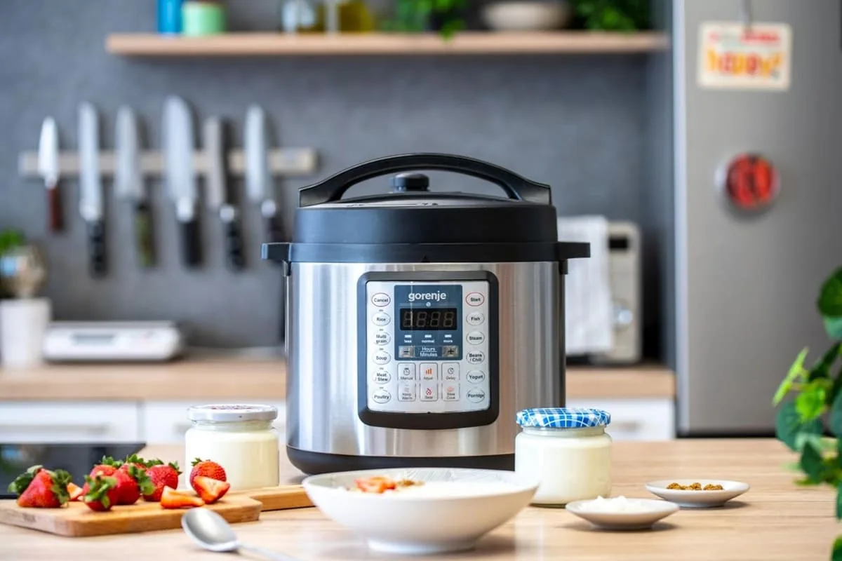 Мультиварка Gorenje 6 л Нержавіюча сталь Чорна 15 програм