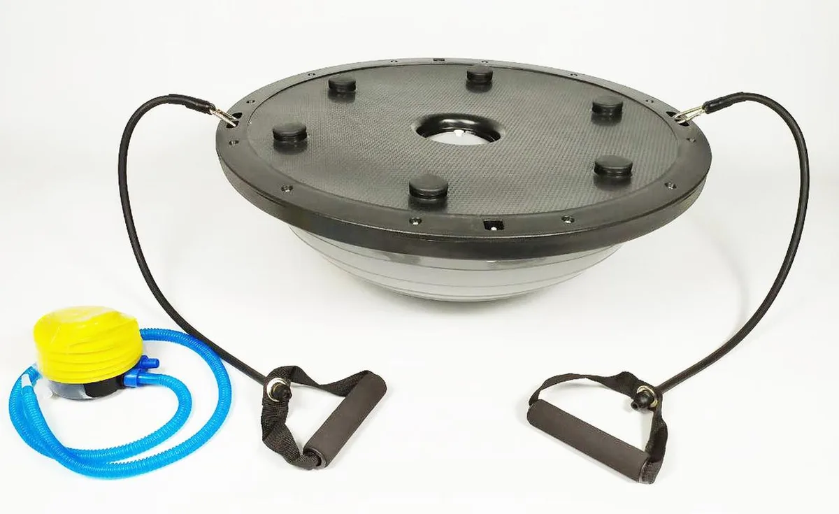 Балансувальна платформа EasyFit PVC 60 см Сірий