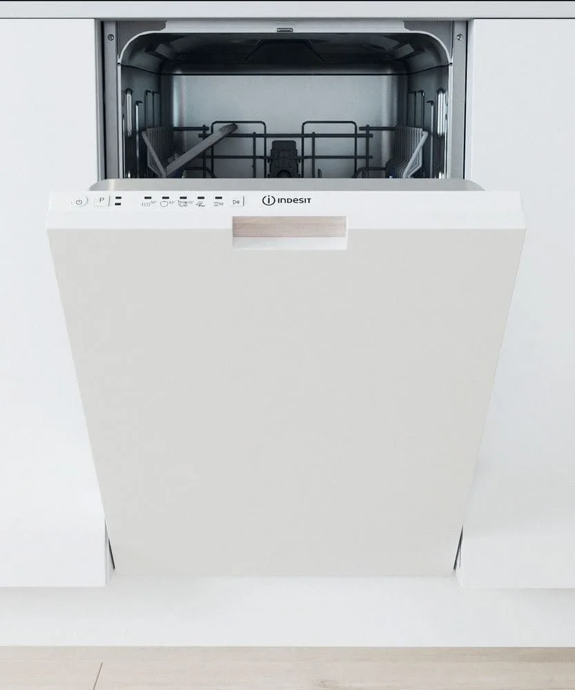 Встраиваемая посудомоечная машина Indesit, 10 комплектов, класс энергоэффективности A+, ширина 45 см, белая