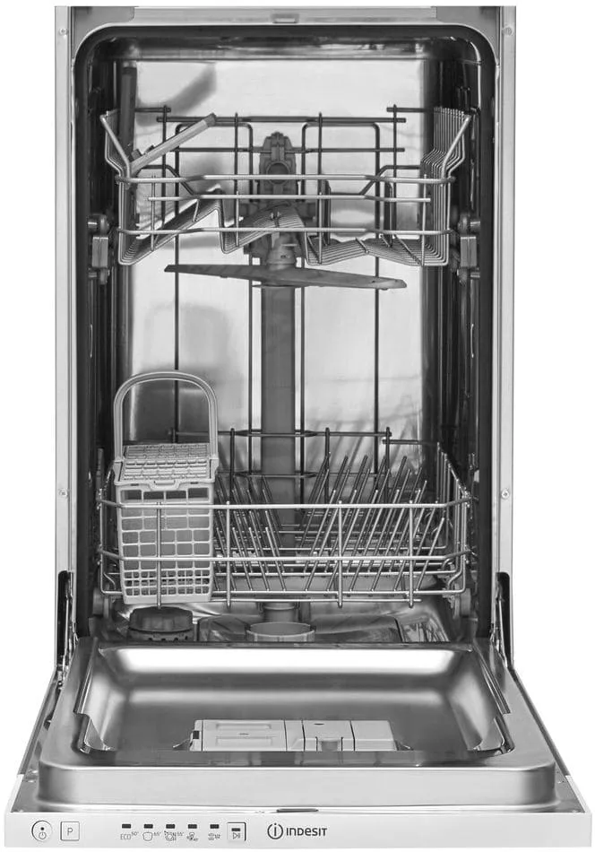Встраиваемая посудомоечная машина Indesit, 10 комплектов, класс энергоэффективности A+, ширина 45 см, белая