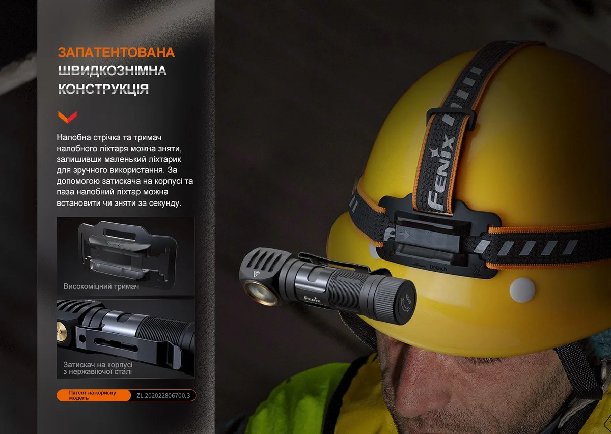 Мультилихтар Fenix алюминиевый 101х45х36 мм красный белый