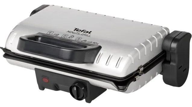 Электрогриль Tefal 1600 Вт 220х300 мм антипригарный черный нержавеющая сталь
