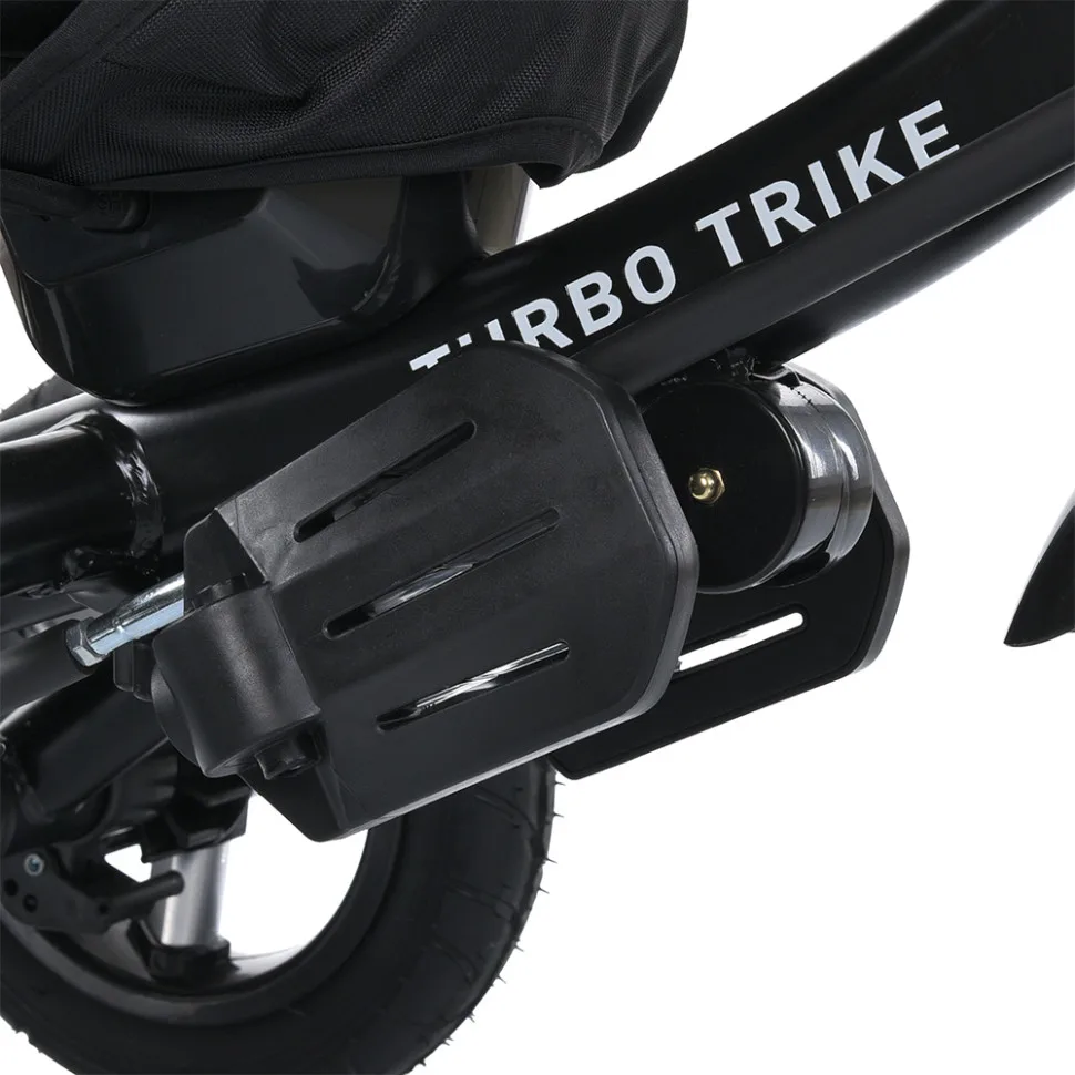 Дитячий трьохколісний велосипед Turbo Trike сталь 28х20 см жовтий